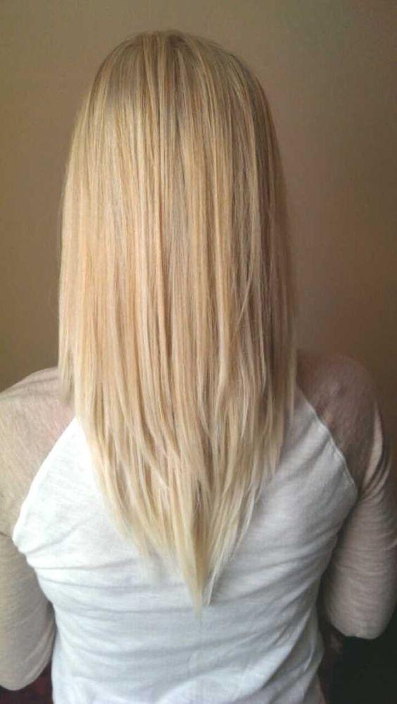 Medium Blonde Hairstyle
