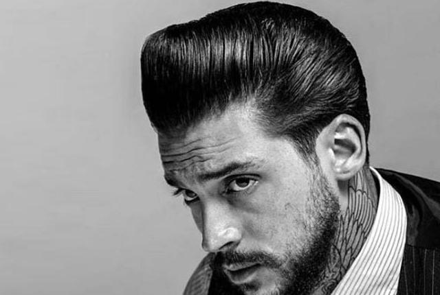 Small Pompadour Men Hairstyles