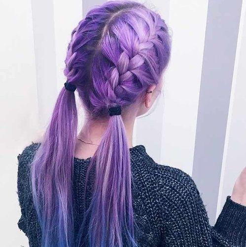 Best Hairstyle For Swimming Colored Style Of French Braids