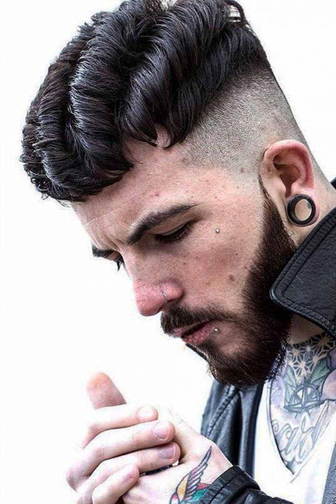 How to Do a Rockabilly Hairstyle hair men roll parted