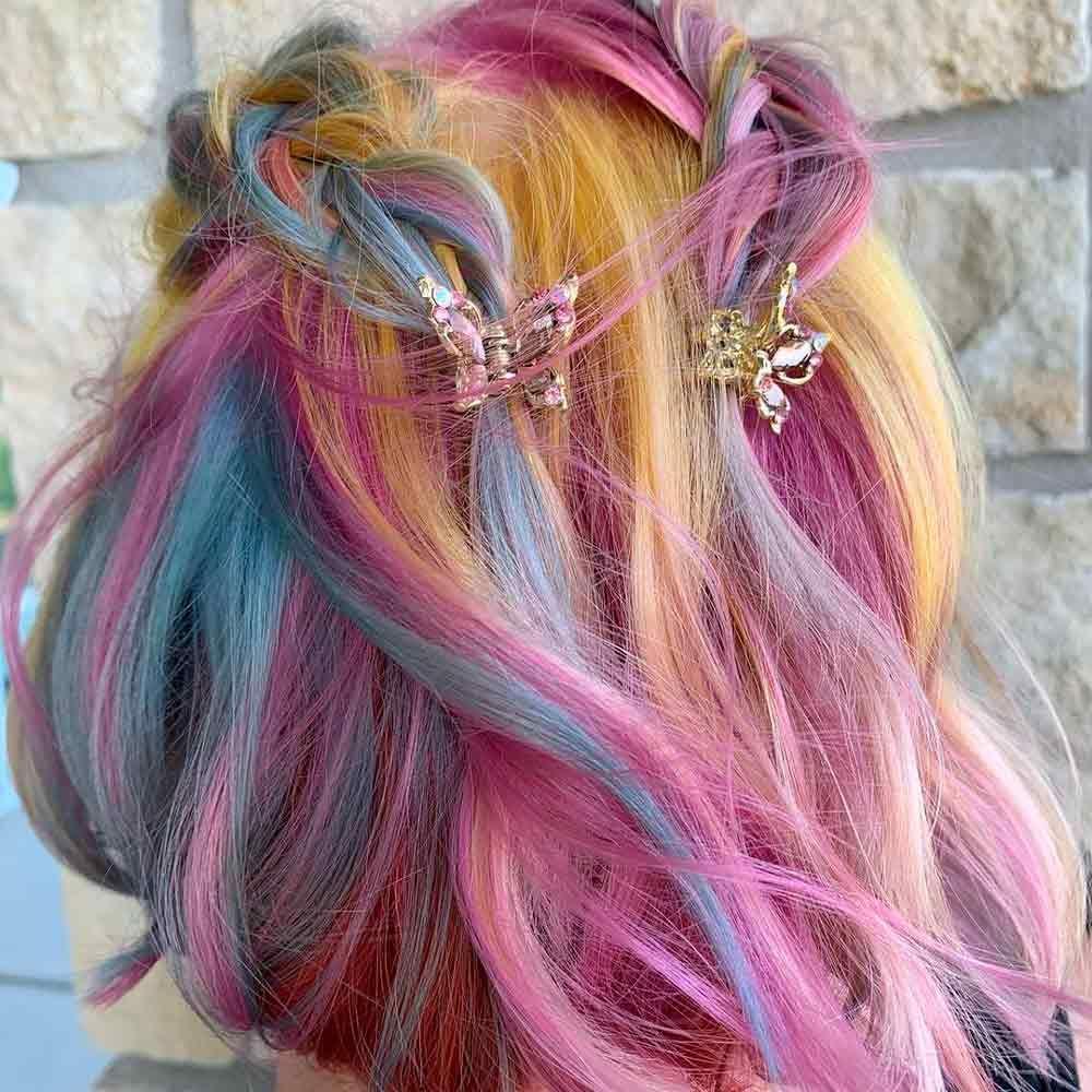 Unicorn Hairstyle Colors