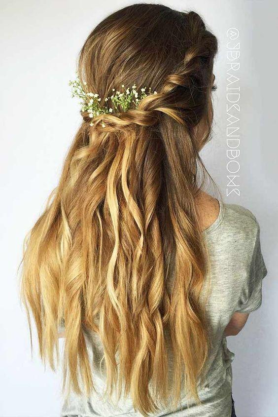 Cinderella Hairstyle for long hair