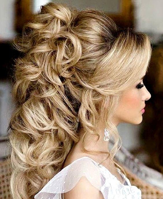 Cinderella Hairstyle for wedding bride