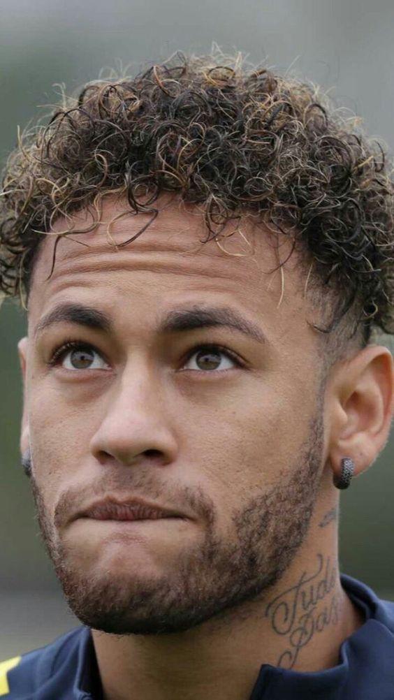 Neymar Hairstyle curly