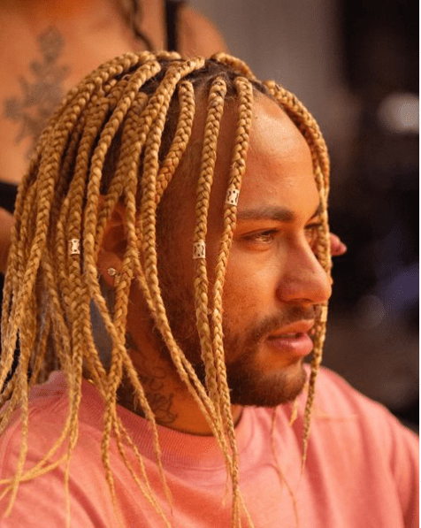 Neymar dreads hairstyle 2022
