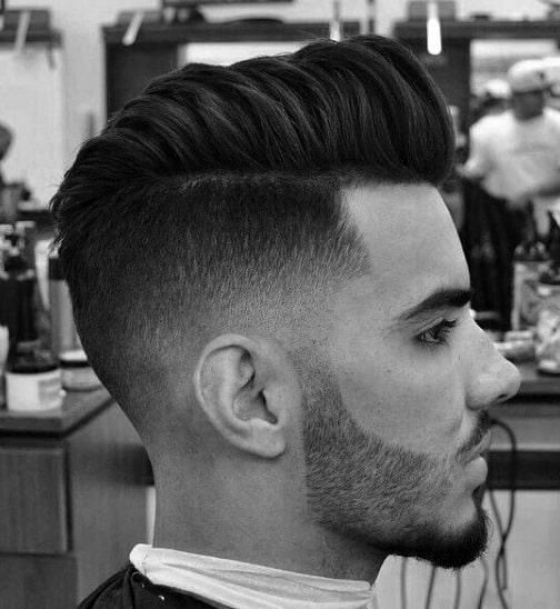 Shaved Sides Haircuts for Men side shaved hairstyle for men