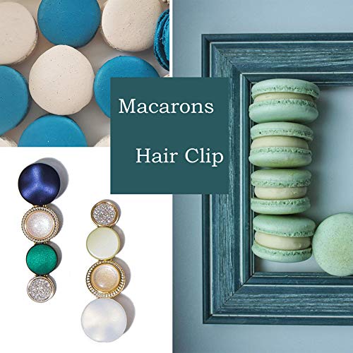 20 Pcs Macaron Hair Clips For Women Acrylic Pearl Hair Clip Handmade Pearl Hair Pins Gifts For Girls Hair Barettes For Women Fashion Hair Accessories For Party Wedding 0 3