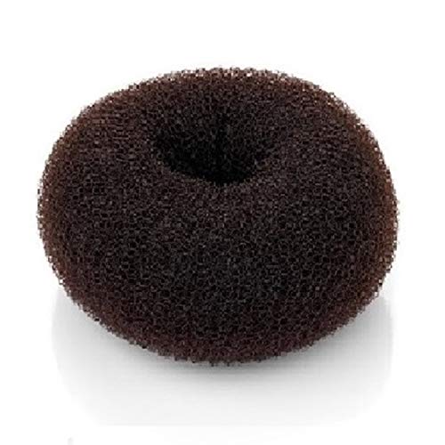 Beaute Galleria Hair Donut Bun Maker Ring Style Mesh Chignon Ballet Sock Bun Large Brown 0