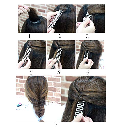 Meetfavorite Topsy Tail Hair Styling Tool Hair Braiding Toolhair Styling Accessory 0 2