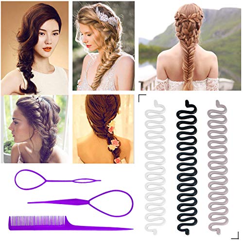 Meetfavorite Topsy Tail Hair Styling Tool Hair Braiding Toolhair Styling Accessory 0 4
