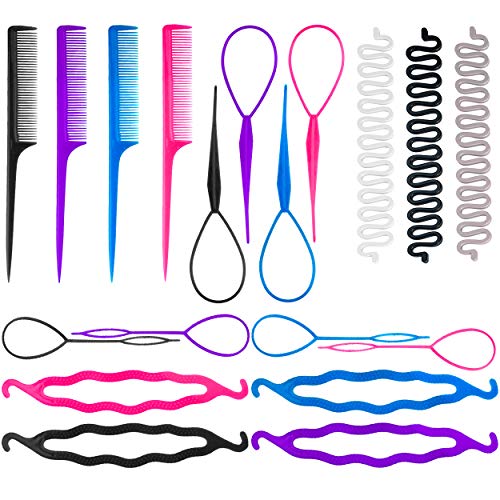 Meetfavorite Topsy Tail Hair Styling Tool Hair Braiding Toolhair Styling Accessory 0
