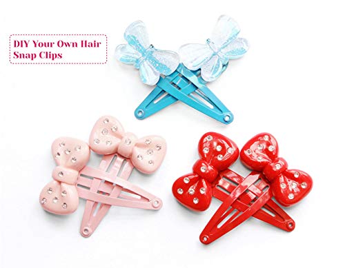 Snap Hair Clips Hair Barrettes For Girls Anezus 80 Pcs 2 Inch Non Slip Barrettes Hair Accessories For Girls Women Kids Teens Or Toddlers 0 3