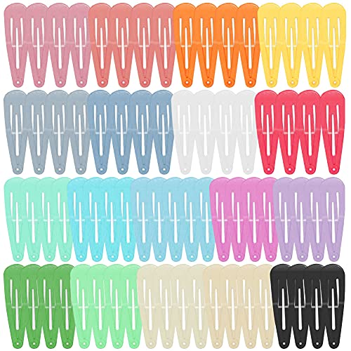 Snap Hair Clips Hair Barrettes For Girls Anezus 80 Pcs 2 Inch Non Slip Barrettes Hair Accessories For Girls Women Kids Teens Or Toddlers 0