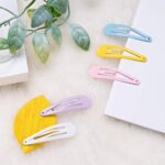 Habibee 100 Pcs Hair Clips For Girls 2 Cute Hair Clips With 20 Assorted Colors Hair Ornaments Baby Hair Clips Non Slip Metal Snap Barrettes Hair Accessories For Girls Babies Toddlers Kids Women 0 3